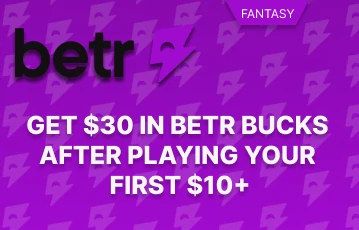 Offre de bienvenue Betr fantasy sports