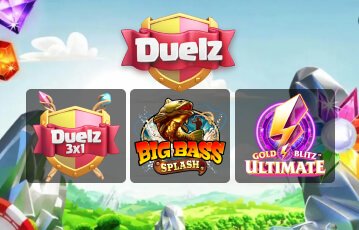 Duelz Casino Games Selection