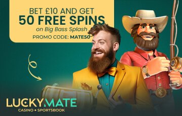 Luckymate welcome offer