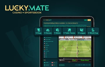 Découvrez les paris sportifs virtuels sur Luckymate