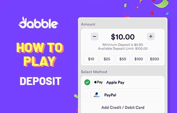 dabble sports how to play deposit